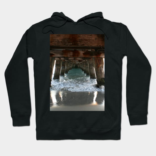 Under The Boardwalk Hoodie by LeanneAllen